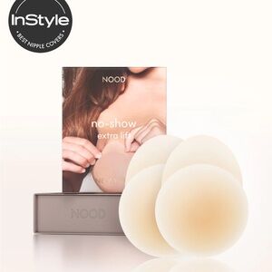 NOOD No-Show Extra Lift Nipple Covers - soft tan